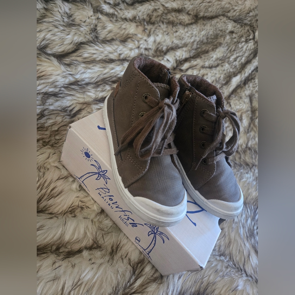 Blowfish Kids Brown High-Top Sneakers
